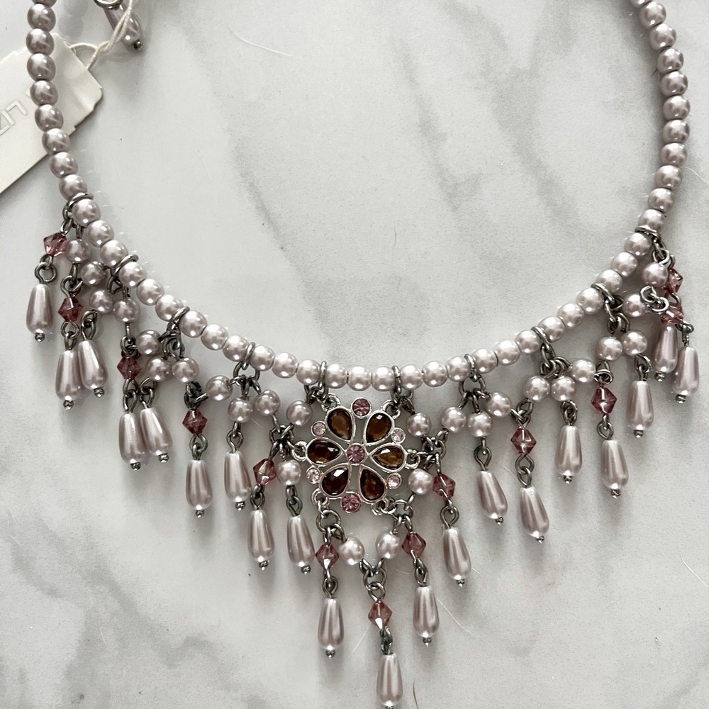 Beaded choker necklace. NWT
